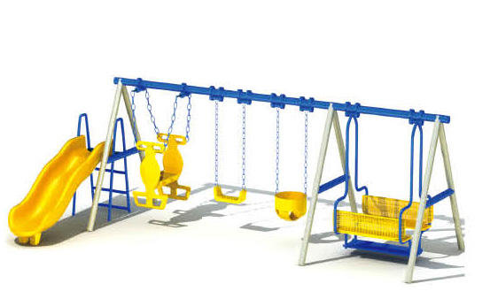 Xích đu cầu trượt đa năng 