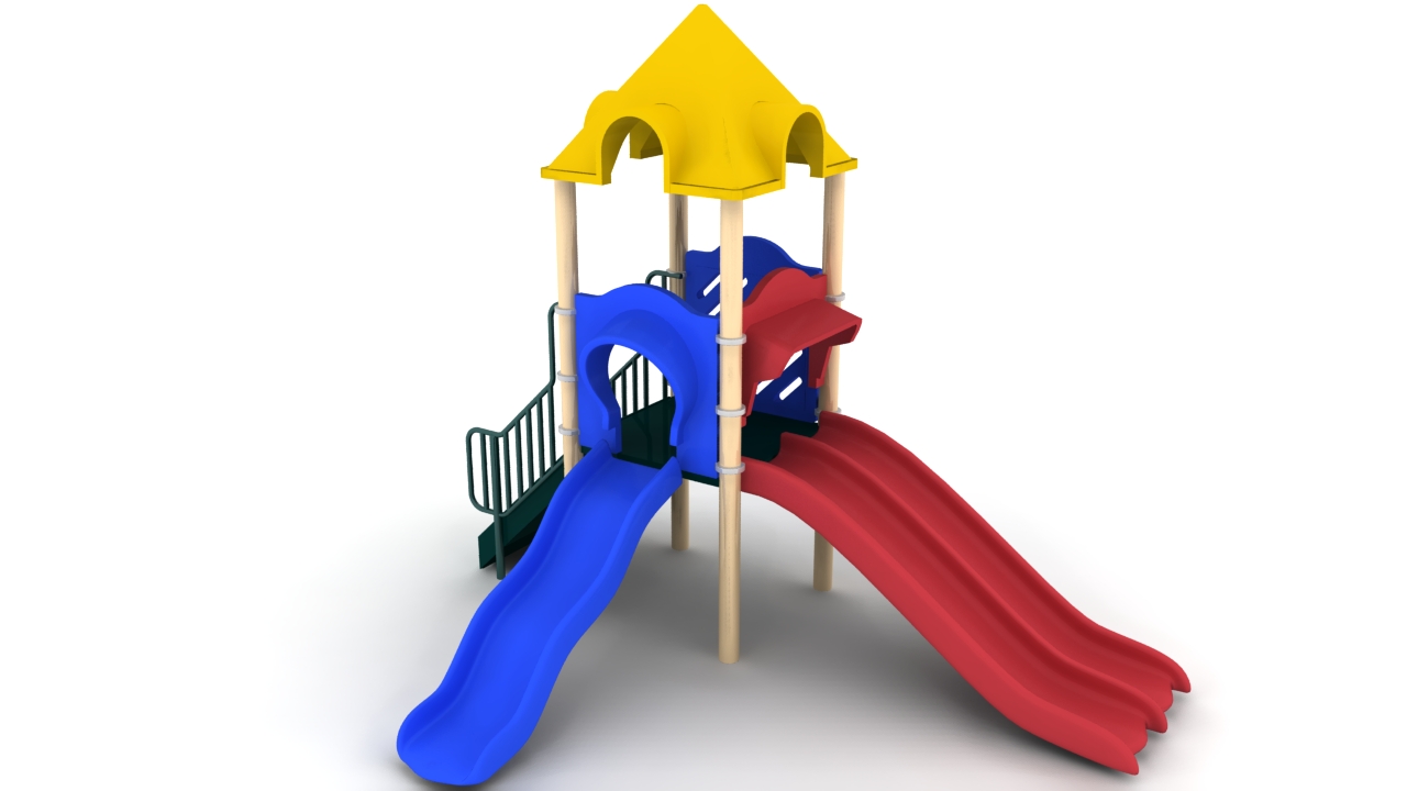 Nhà trượt ngoài trời 