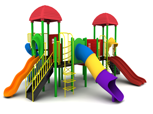 Nhà cầu trượt liên hoàn 