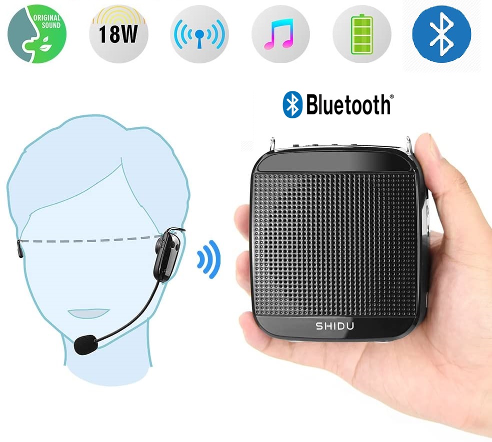 Thiết bị trợ giảng Không dây SHIDU S618F 