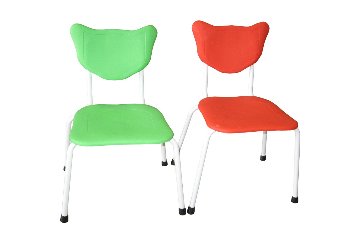 Ghế chân sắt mặt tựa,ngồi bằng nhựa 